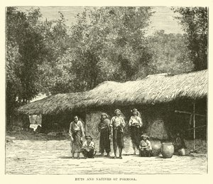 Huttes et indigènes de Formose - English School