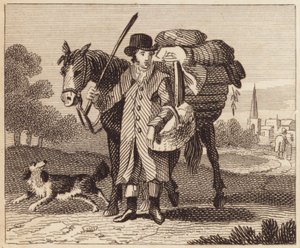 Huxter revenant du marché - English School