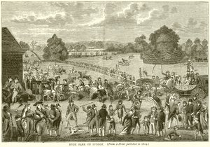 Hyde Park le dimanche - English School