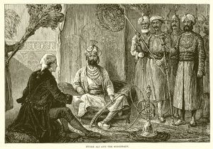 Hyder Ali et le missionnaire