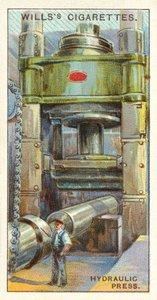 Presse hydraulique (chromolitho)