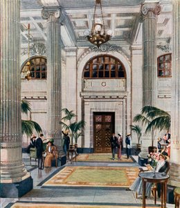 Hypostyle Hall du New Midland Adelphi Hotel, Liverpool - English School