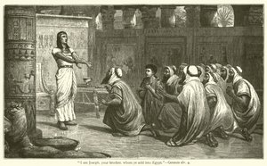 Je suis Joseph, votre frère, que vous avez vendu en Égypte, Genèse, xlv, 4 - English School
