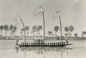 Canoë de guerre Iboe - English School