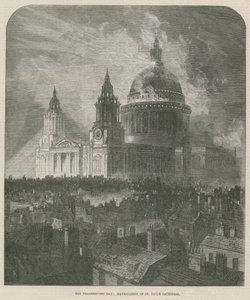 Illumination de la cathédrale Saint-Paul - English School