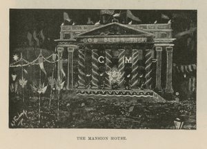 Illuminations et décorations ornent le Mansion House