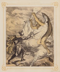 Illustration pour Le Voyage du pèlerin de Bunyan - English School
