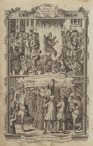 Illustration pour le Livre des martyrs de Fox