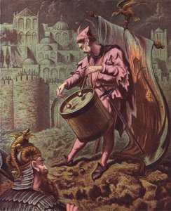 Illustration pour La Guerre Sainte de John Bunyan - English School