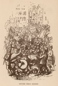 Illustration pour Les Newcomes de Thackeray - English School