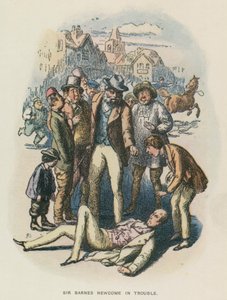 Illustration pour The Newcomes par Thackeray - English School
