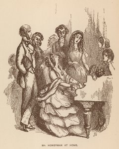 Illustration pour Les Newcomes par Thackeray - English School