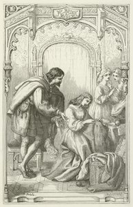 Illustration pour Le Voyage du Pèlerin de John Bunyan - English School