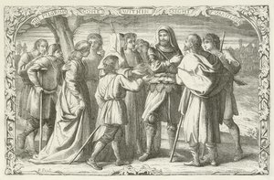 Illustration pour Le Voyage du Pèlerin de John Bunyan