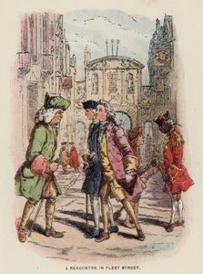 Illustration pour Les Virginiennes par Thackeray - English School