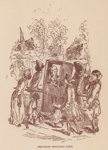 Illustration pour Les Virginiennes par Thackeray - English School