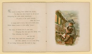 Illustration pour Tidings Of Joy par Dora Ross (lithographie en couleur) - English School