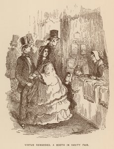 Illustration pour La Foire aux vanités par Thackeray - English School