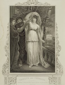 Illustration de Troilus et Cressida, Acte III, Scène 2, par William Shakespeare (1564-1616) - English School