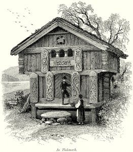 In Thelemark (gravure) - English School