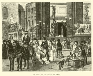 Devant la Loggia de Lanzi - English School