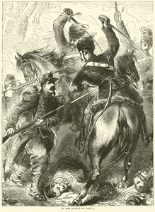 Dans la bataille de Dreux, novembre 1870 - English School
