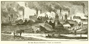 Dans le Black Country : Vue à Oldbury - English School