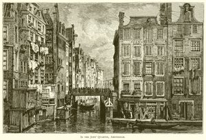 Dans le quartier juif, Amsterdam - English School