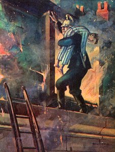 Dans le mille (lithographie couleur) - English School