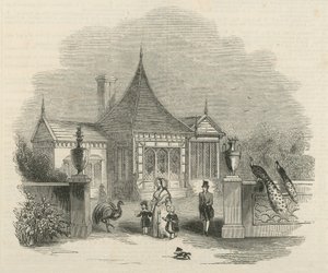 Dans les jardins du palais de Buckingham - English School