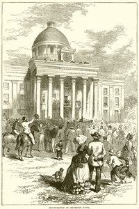 Inauguration de Jefferson Davis - English School