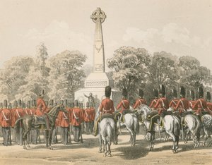Inauguration du Monument aux Soixante-Dix-Huitième, Édimbourg - English School