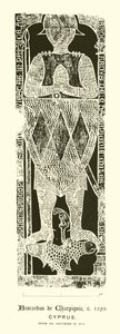Dalle incisée (gravure)