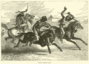 Course de chevaux indienne - English School
