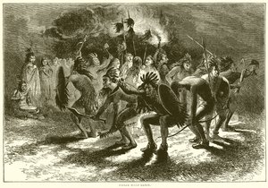 Danse du scalp indien - English School