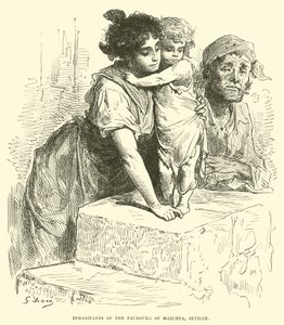 Habitants du faubourg de Marcena, Séville - English School
