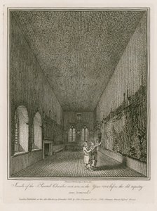Intérieur de la Chambre Peinte - English School