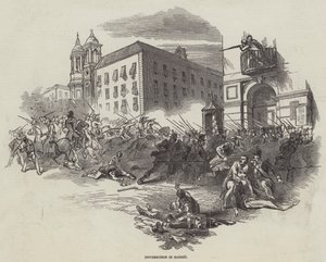 Insurrection à Madrid (gravure) - English School