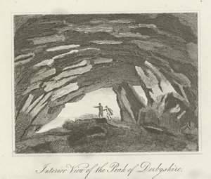 Vue intérieure du pic du Derbyshire