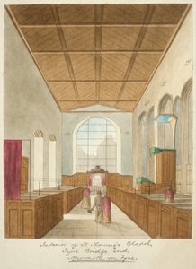 Intérieur de la chapelle Saint-Thomas, Tyne Bridge End, Newcastle upon Tyne