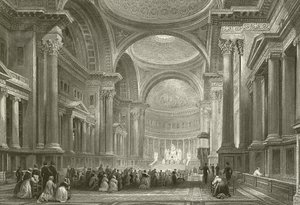 Intérieur de La Madeleine - Paris - English School