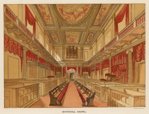 Intérieur de la chapelle de Whitehall