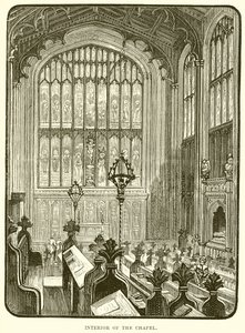 Intérieur de la chapelle - English School