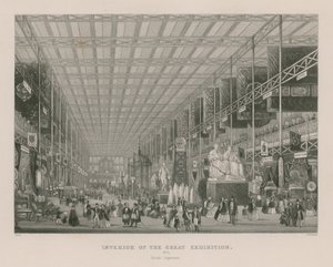 Intérieur de la Grande Exposition, 1851, Département Britannique - English School