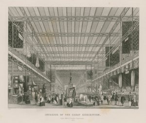 Intérieur de la Grande Exposition, 1851, Départements de Ceylan, Malte et Canada - English School