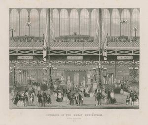Intérieur de la Grande Exposition, 1851, Département Russe - English School
