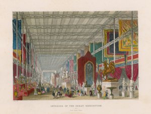 Intérieur de la Grande Exposition, depuis le Temple de Dante - English School