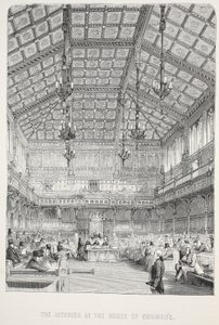 Intérieur de la Chambre des communes - English School