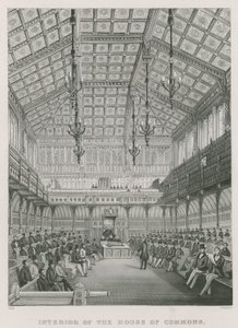 Intérieur de la Chambre des communes - English School