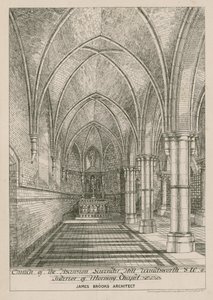 Intérieur de la chapelle du matin - English School